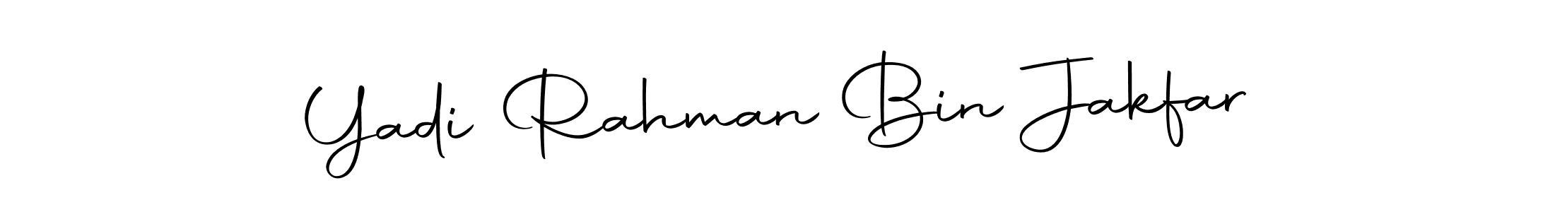 Once you've used our free online signature maker to create your best signature Autography-DOLnW style, it's time to enjoy all of the benefits that Yadi Rahman Bin Jakfar name signing documents. Yadi Rahman Bin Jakfar signature style 10 images and pictures png