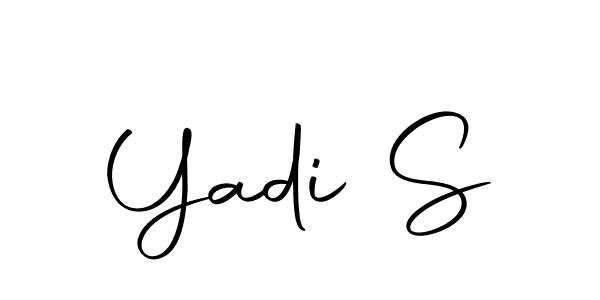 Make a beautiful signature design for name Yadi S. Use this online signature maker to create a handwritten signature for free. Yadi S signature style 10 images and pictures png