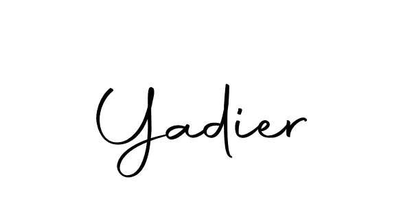 Here are the top 10 professional signature styles for the name Yadier. These are the best autograph styles you can use for your name. Yadier signature style 10 images and pictures png