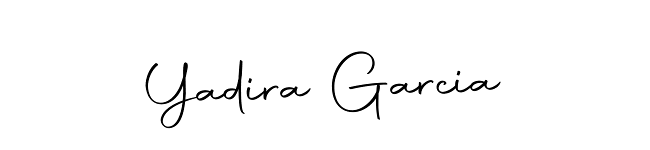 Yadira Garcia stylish signature style. Best Handwritten Sign (Autography-DOLnW) for my name. Handwritten Signature Collection Ideas for my name Yadira Garcia. Yadira Garcia signature style 10 images and pictures png