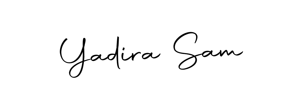 Here are the top 10 professional signature styles for the name Yadira Sam. These are the best autograph styles you can use for your name. Yadira Sam signature style 10 images and pictures png