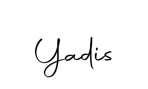 Also we have Yadis name is the best signature style. Create professional handwritten signature collection using Autography-DOLnW autograph style. Yadis signature style 10 images and pictures png