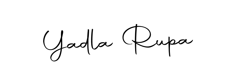 The best way (Autography-DOLnW) to make a short signature is to pick only two or three words in your name. The name Yadla Rupa include a total of six letters. For converting this name. Yadla Rupa signature style 10 images and pictures png