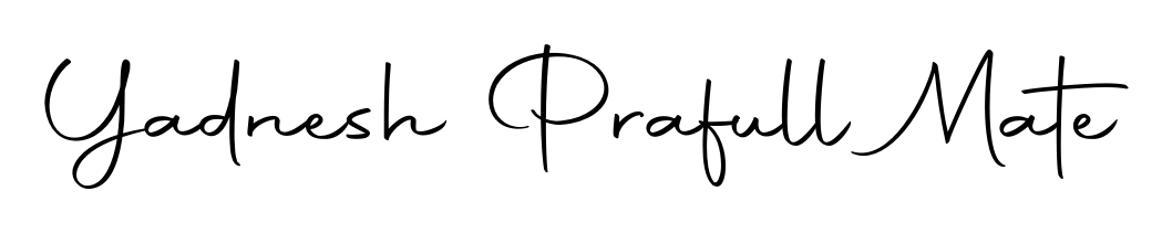 How to make Yadnesh Prafull Mate name signature. Use Autography-DOLnW style for creating short signs online. This is the latest handwritten sign. Yadnesh Prafull Mate signature style 10 images and pictures png