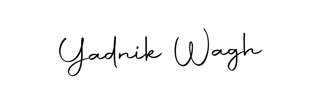 You can use this online signature creator to create a handwritten signature for the name Yadnik Wagh. This is the best online autograph maker. Yadnik Wagh signature style 10 images and pictures png