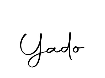Yado stylish signature style. Best Handwritten Sign (Autography-DOLnW) for my name. Handwritten Signature Collection Ideas for my name Yado. Yado signature style 10 images and pictures png