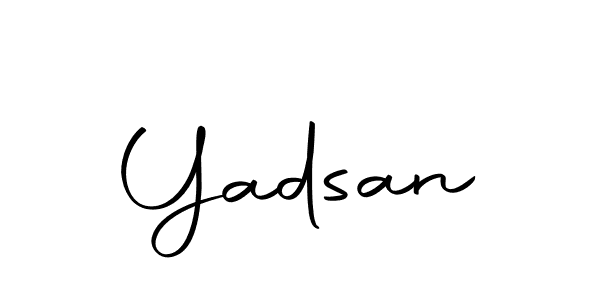 The best way (Autography-DOLnW) to make a short signature is to pick only two or three words in your name. The name Yadsan include a total of six letters. For converting this name. Yadsan signature style 10 images and pictures png