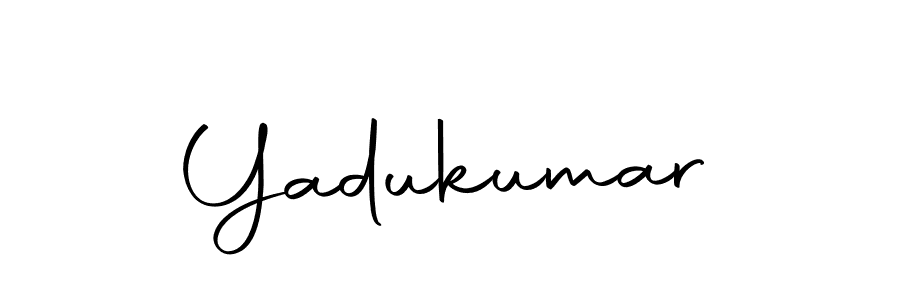 if you are searching for the best signature style for your name Yadukumar. so please give up your signature search. here we have designed multiple signature styles  using Autography-DOLnW. Yadukumar signature style 10 images and pictures png