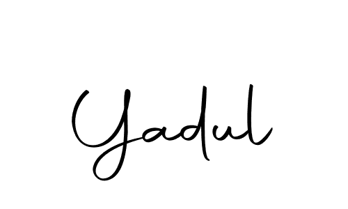 Similarly Autography-DOLnW is the best handwritten signature design. Signature creator online .You can use it as an online autograph creator for name Yadul. Yadul signature style 10 images and pictures png