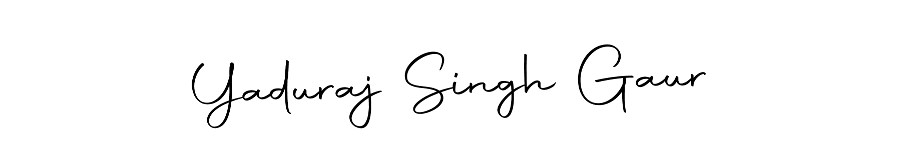 Autography-DOLnW is a professional signature style that is perfect for those who want to add a touch of class to their signature. It is also a great choice for those who want to make their signature more unique. Get Yaduraj Singh Gaur name to fancy signature for free. Yaduraj Singh Gaur signature style 10 images and pictures png