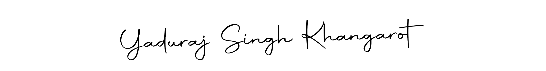 The best way (Autography-DOLnW) to make a short signature is to pick only two or three words in your name. The name Yaduraj Singh Khangarot include a total of six letters. For converting this name. Yaduraj Singh Khangarot signature style 10 images and pictures png