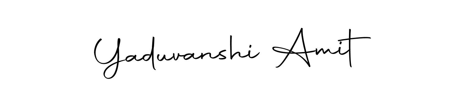 You can use this online signature creator to create a handwritten signature for the name Yaduvanshi Amit. This is the best online autograph maker. Yaduvanshi Amit signature style 10 images and pictures png