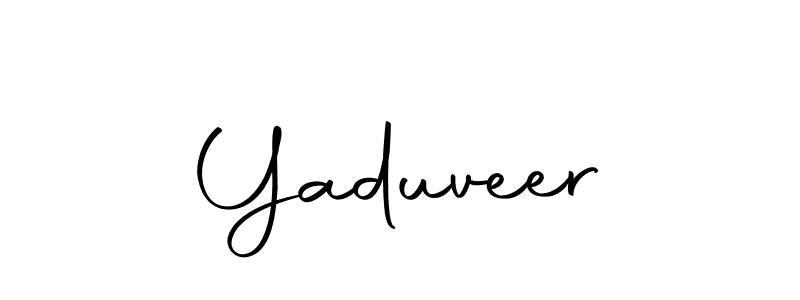 if you are searching for the best signature style for your name Yaduveer. so please give up your signature search. here we have designed multiple signature styles  using Autography-DOLnW. Yaduveer signature style 10 images and pictures png