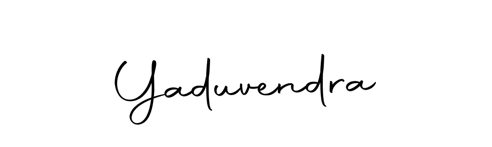 The best way (Autography-DOLnW) to make a short signature is to pick only two or three words in your name. The name Yaduvendra include a total of six letters. For converting this name. Yaduvendra signature style 10 images and pictures png