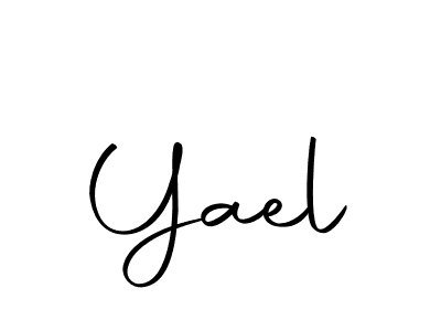 How to make Yael name signature. Use Autography-DOLnW style for creating short signs online. This is the latest handwritten sign. Yael signature style 10 images and pictures png