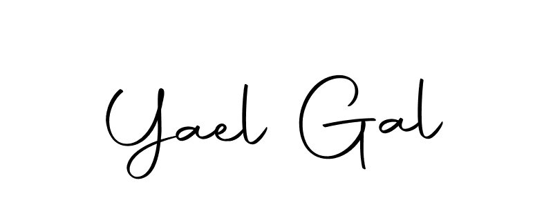 How to make Yael Gal name signature. Use Autography-DOLnW style for creating short signs online. This is the latest handwritten sign. Yael Gal signature style 10 images and pictures png