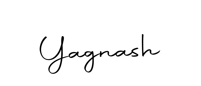 Design your own signature with our free online signature maker. With this signature software, you can create a handwritten (Autography-DOLnW) signature for name Yagnash. Yagnash signature style 10 images and pictures png