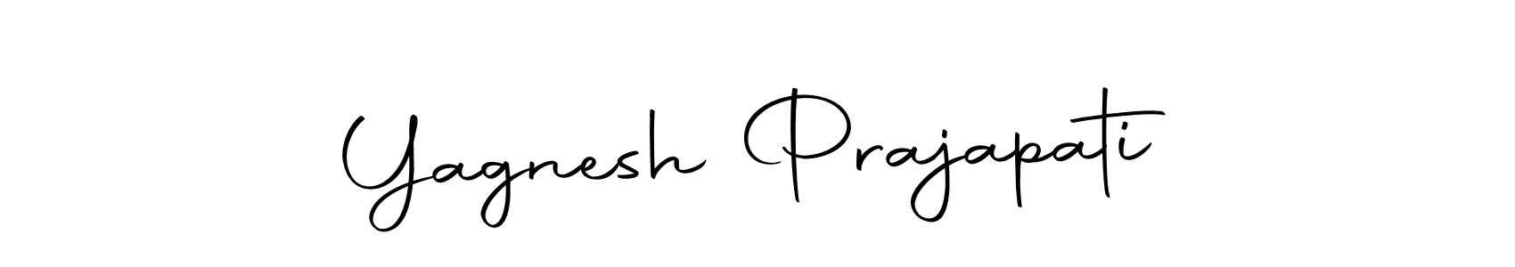 How to make Yagnesh Prajapati signature? Autography-DOLnW is a professional autograph style. Create handwritten signature for Yagnesh Prajapati name. Yagnesh Prajapati signature style 10 images and pictures png