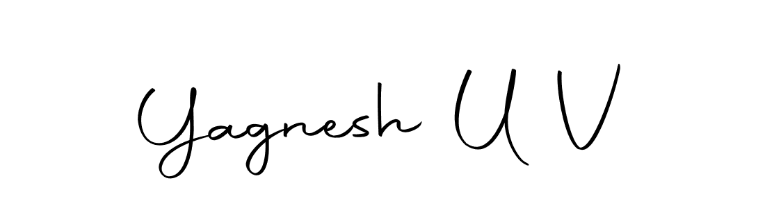 if you are searching for the best signature style for your name Yagnesh U V. so please give up your signature search. here we have designed multiple signature styles  using Autography-DOLnW. Yagnesh U V signature style 10 images and pictures png