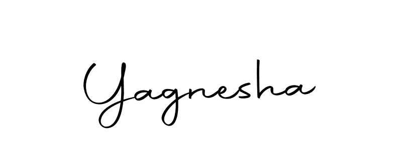 Create a beautiful signature design for name Yagnesha. With this signature (Autography-DOLnW) fonts, you can make a handwritten signature for free. Yagnesha signature style 10 images and pictures png