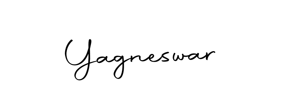 Create a beautiful signature design for name Yagneswar. With this signature (Autography-DOLnW) fonts, you can make a handwritten signature for free. Yagneswar signature style 10 images and pictures png