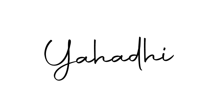 You can use this online signature creator to create a handwritten signature for the name Yahadhi. This is the best online autograph maker. Yahadhi signature style 10 images and pictures png