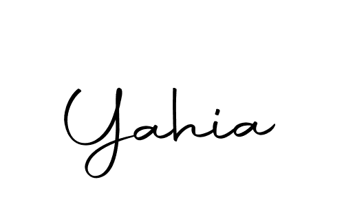 if you are searching for the best signature style for your name Yahia. so please give up your signature search. here we have designed multiple signature styles  using Autography-DOLnW. Yahia signature style 10 images and pictures png