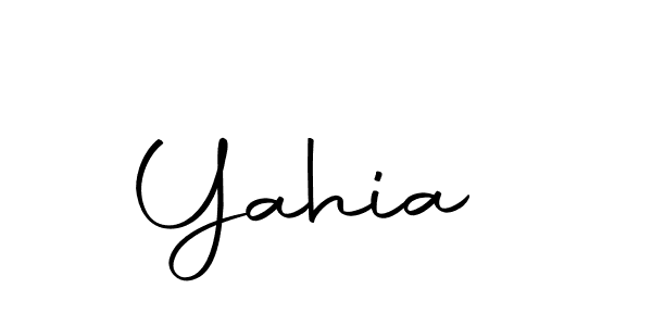 Create a beautiful signature design for name Yahia . With this signature (Autography-DOLnW) fonts, you can make a handwritten signature for free. Yahia  signature style 10 images and pictures png