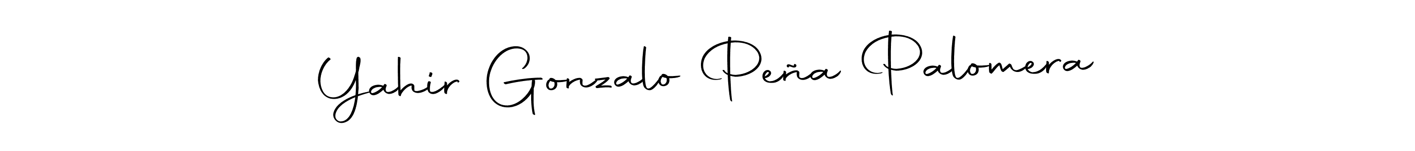 Here are the top 10 professional signature styles for the name Yahir Gonzalo Peña Palomera. These are the best autograph styles you can use for your name. Yahir Gonzalo Peña Palomera signature style 10 images and pictures png