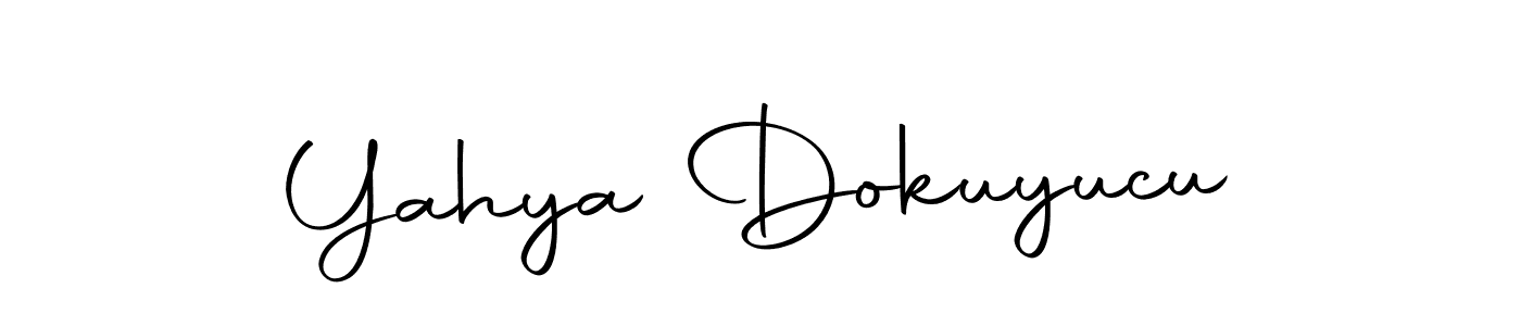 It looks lik you need a new signature style for name Yahya Dokuyucu. Design unique handwritten (Autography-DOLnW) signature with our free signature maker in just a few clicks. Yahya Dokuyucu signature style 10 images and pictures png