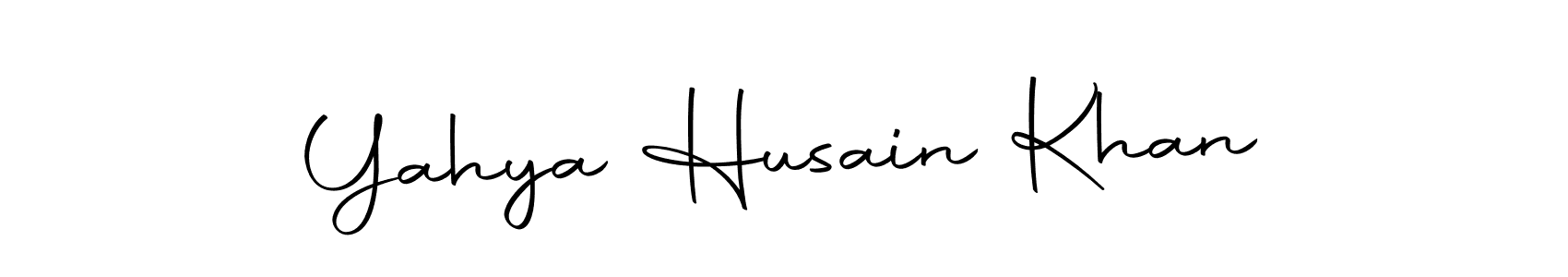 Similarly Autography-DOLnW is the best handwritten signature design. Signature creator online .You can use it as an online autograph creator for name Yahya Husain Khan. Yahya Husain Khan signature style 10 images and pictures png