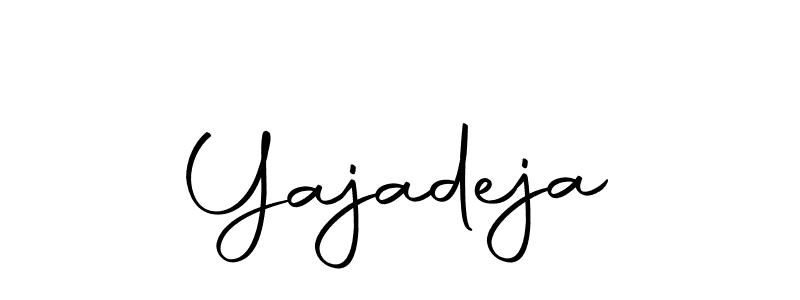 How to make Yajadeja signature? Autography-DOLnW is a professional autograph style. Create handwritten signature for Yajadeja name. Yajadeja signature style 10 images and pictures png