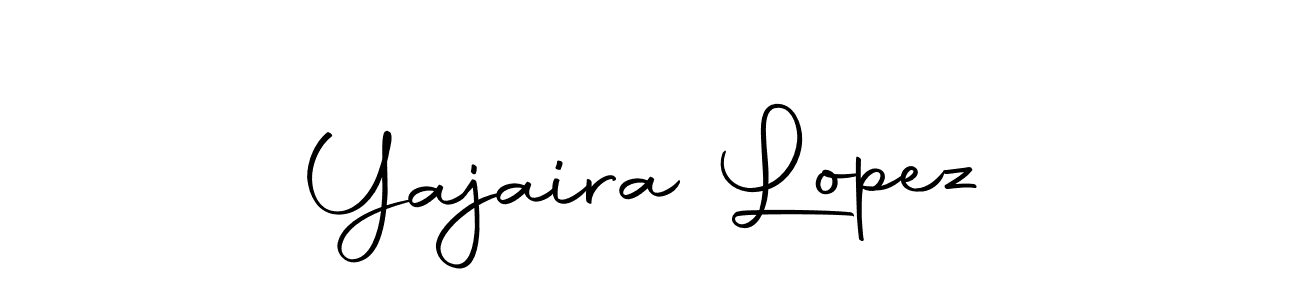 Use a signature maker to create a handwritten signature online. With this signature software, you can design (Autography-DOLnW) your own signature for name Yajaira Lopez. Yajaira Lopez signature style 10 images and pictures png