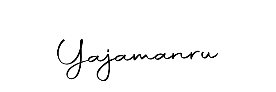 Design your own signature with our free online signature maker. With this signature software, you can create a handwritten (Autography-DOLnW) signature for name Yajamanru. Yajamanru signature style 10 images and pictures png
