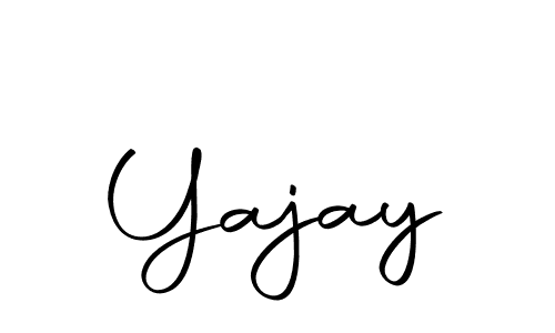 How to make Yajay signature? Autography-DOLnW is a professional autograph style. Create handwritten signature for Yajay name. Yajay signature style 10 images and pictures png