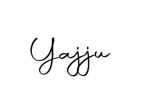 Create a beautiful signature design for name Yajju. With this signature (Autography-DOLnW) fonts, you can make a handwritten signature for free. Yajju signature style 10 images and pictures png