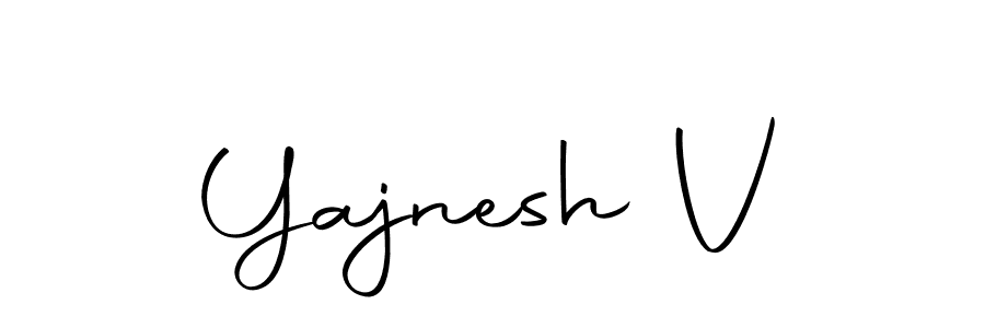 How to make Yajnesh V signature? Autography-DOLnW is a professional autograph style. Create handwritten signature for Yajnesh V name. Yajnesh V signature style 10 images and pictures png