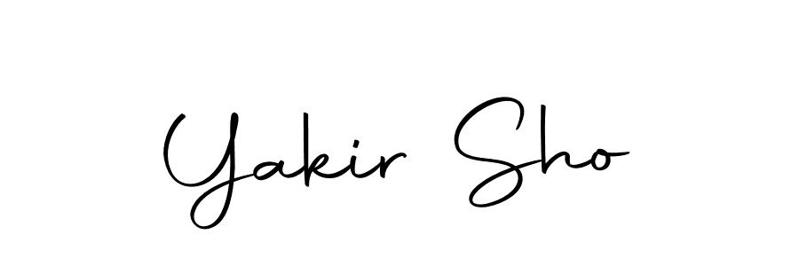 It looks lik you need a new signature style for name Yakir Sho. Design unique handwritten (Autography-DOLnW) signature with our free signature maker in just a few clicks. Yakir Sho signature style 10 images and pictures png