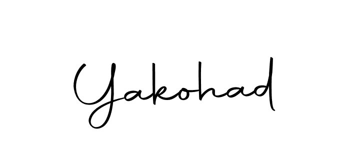 Create a beautiful signature design for name Yakohad. With this signature (Autography-DOLnW) fonts, you can make a handwritten signature for free. Yakohad signature style 10 images and pictures png