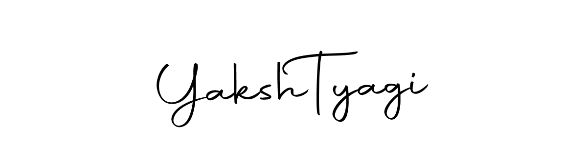 Once you've used our free online signature maker to create your best signature Autography-DOLnW style, it's time to enjoy all of the benefits that Yaksh  Tyagi name signing documents. Yaksh  Tyagi signature style 10 images and pictures png