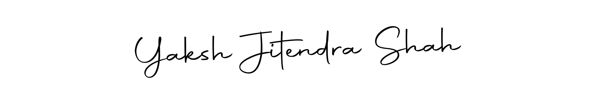 You can use this online signature creator to create a handwritten signature for the name Yaksh Jitendra Shah. This is the best online autograph maker. Yaksh Jitendra Shah signature style 10 images and pictures png