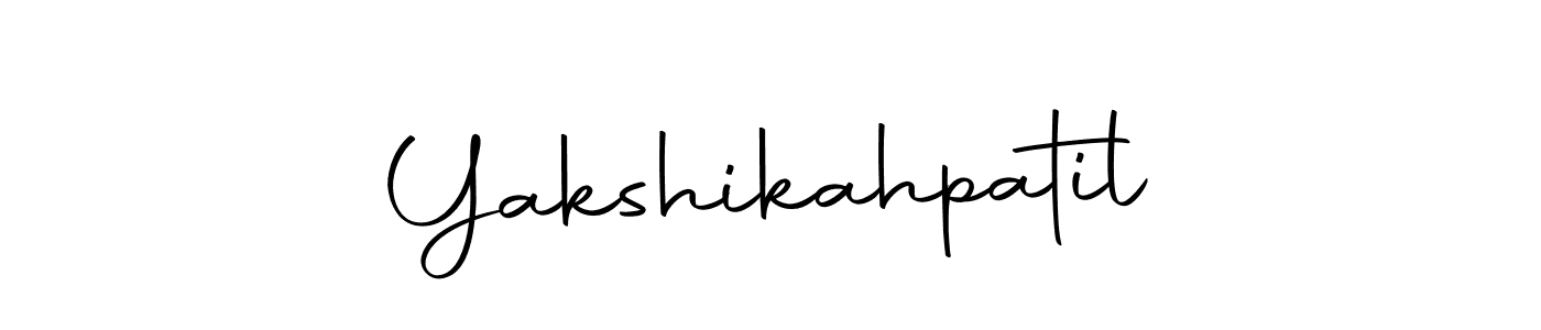 Make a short Yakshikahpatil signature style. Manage your documents anywhere anytime using Autography-DOLnW. Create and add eSignatures, submit forms, share and send files easily. Yakshikahpatil signature style 10 images and pictures png