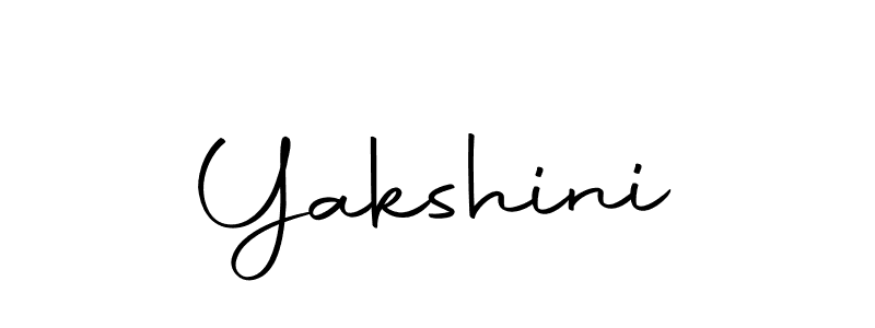 How to make Yakshini signature? Autography-DOLnW is a professional autograph style. Create handwritten signature for Yakshini name. Yakshini signature style 10 images and pictures png