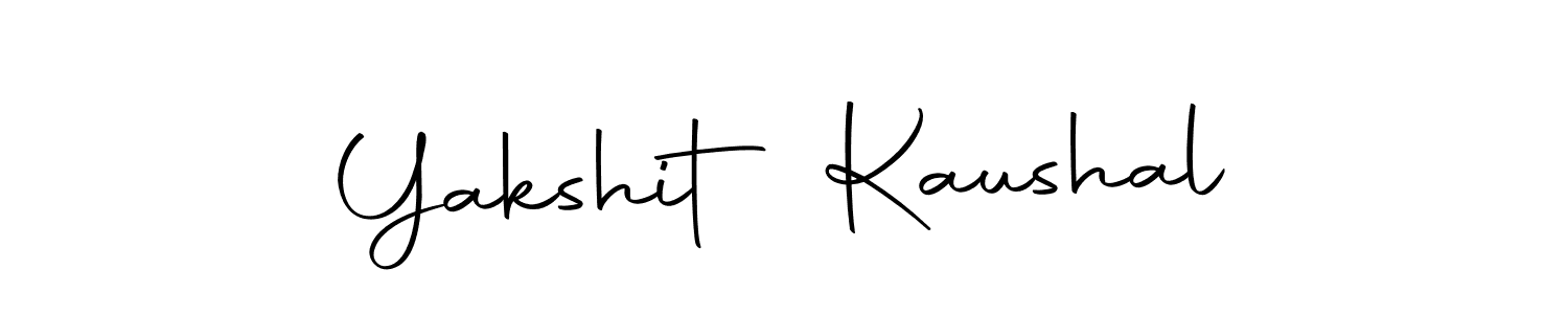 Make a short Yakshit Kaushal signature style. Manage your documents anywhere anytime using Autography-DOLnW. Create and add eSignatures, submit forms, share and send files easily. Yakshit Kaushal signature style 10 images and pictures png