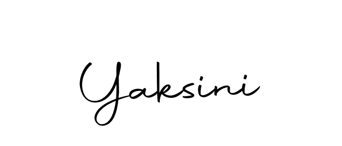 Make a beautiful signature design for name Yaksini. With this signature (Autography-DOLnW) style, you can create a handwritten signature for free. Yaksini signature style 10 images and pictures png