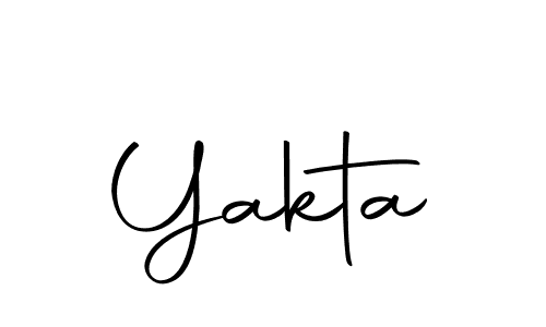 Yakta stylish signature style. Best Handwritten Sign (Autography-DOLnW) for my name. Handwritten Signature Collection Ideas for my name Yakta. Yakta signature style 10 images and pictures png