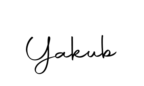 You should practise on your own different ways (Autography-DOLnW) to write your name (Yakub) in signature. don't let someone else do it for you. Yakub signature style 10 images and pictures png