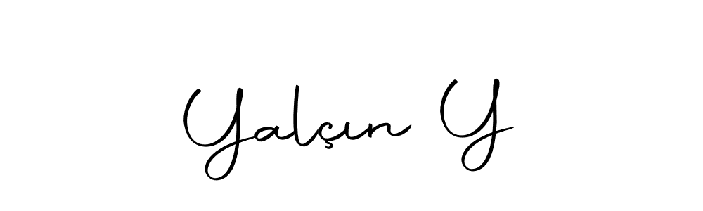 Yalçın Y stylish signature style. Best Handwritten Sign (Autography-DOLnW) for my name. Handwritten Signature Collection Ideas for my name Yalçın Y. Yalçın Y signature style 10 images and pictures png