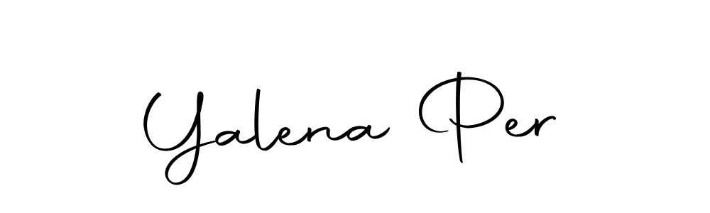 Also we have Yalena Per name is the best signature style. Create professional handwritten signature collection using Autography-DOLnW autograph style. Yalena Per signature style 10 images and pictures png