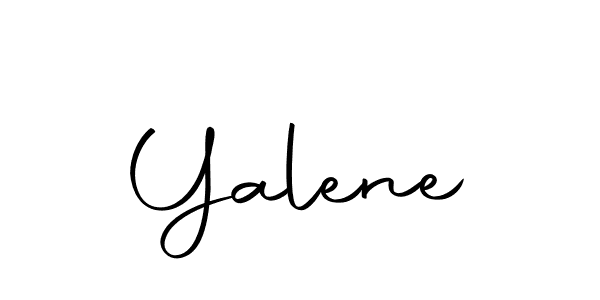 The best way (Autography-DOLnW) to make a short signature is to pick only two or three words in your name. The name Yalene include a total of six letters. For converting this name. Yalene signature style 10 images and pictures png